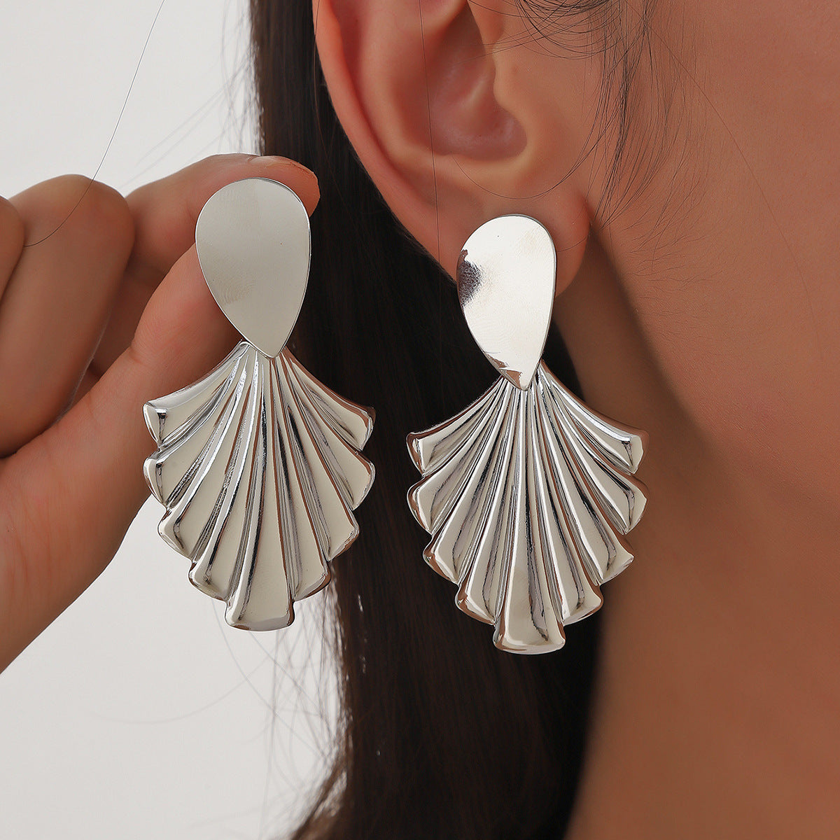 Wholesale of Uniquely Shaped Metal Earrings